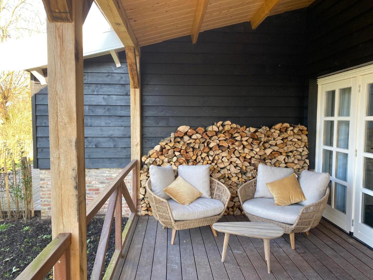 De Porrel Polsbroek Unit Met Prive Jacuzzi, Spa En Sauna エクステリア 写真
